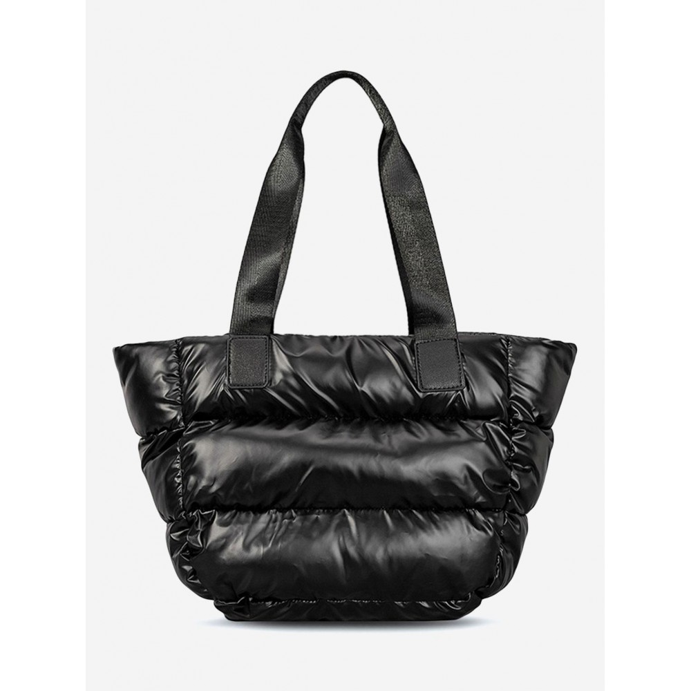 Women's Fashion Daily Puffer Down Padded Quilted Design Shoulder Tote Bag Women's Fashion Daily Puffer Down Padded Quilted Design Shoulder Tote Bag