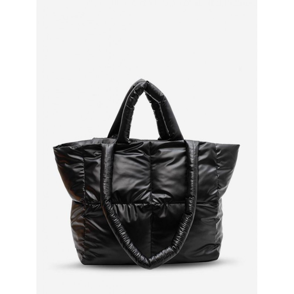 Large Quilted Puffer Shoulder Bag Large Quilted Puffer Shoulder Bag
